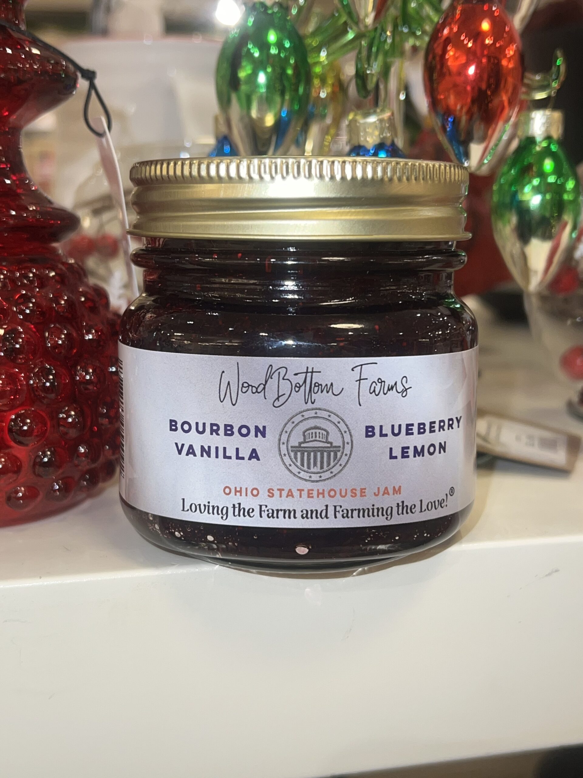 Bourbon Vanilla Blueberry Jam (Statehouse Jam)